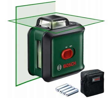 LASER KRZYŻOWY BOSCH UNIVERSALLEVEL 360 ZIELONY