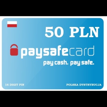 PaySafCard 50 ZŁ