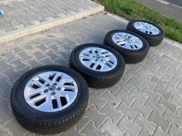 Felgi felga koła koło 17 cali 5x114.3 + opony Renault Fiat Opel