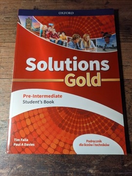 Solutions Gold Pre-Intermediate podręcznik