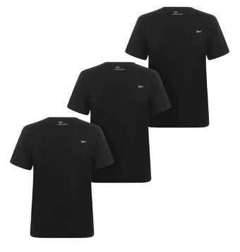 Koszulki REEBOK T-shirt męski 3 PACK czarny roz. M