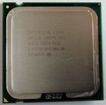 Procesor Intel Core 2 Duo E7500 2x2,93 GHz