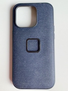 Peak Design Mobile Etui iPhone 15 Pro - Niebieskie