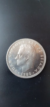 Hiszpania 100 peset 1980 rok