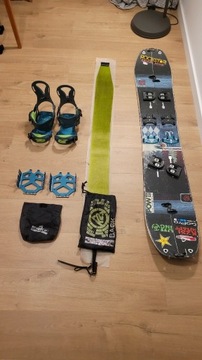 zestaw splitboard k2 i spark