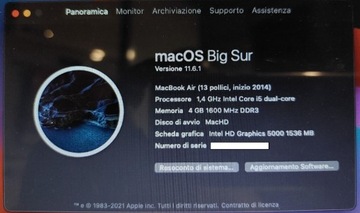 MACBook AIR 13 - A1466