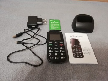 Telefon Artfone CS182 32 MB czarny