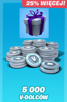 Fortnite: 5000 V-Dolce w postaci giftu.