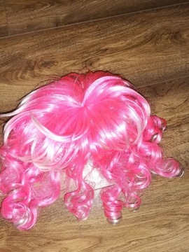 Peruka Różowe włosy 