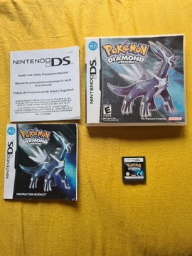 Nintendo DS "Pokemon Diamond" 3×Ang komplet