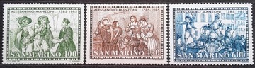 San Marino 1985 Mi 1325 - 1327 ( skan )