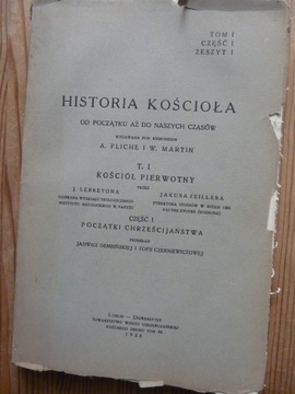 Historia Kościoła Kościół Pierwotny 1938