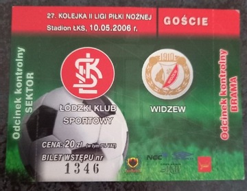 ŁKS - Widzew 10.05.2006