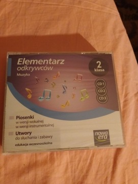 Elementarz Odkrywców 2 3 x CD Muzyka Piosenki Utwory