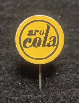 Aro Cola - odznaka przypinka plastik szpilka