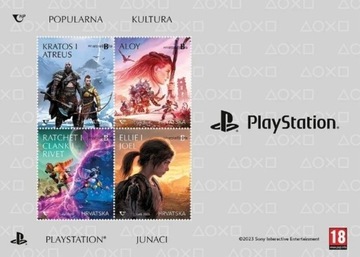 Sony Playstation Limitowana seria znaczków poczta