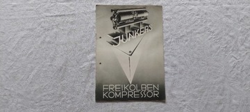 Prospekt reklamowy Junkersa lata 30-te XX w.