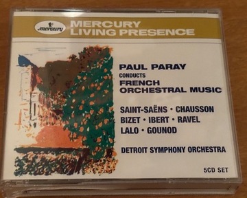 Paul Paray French Orchestral Music 5 cd