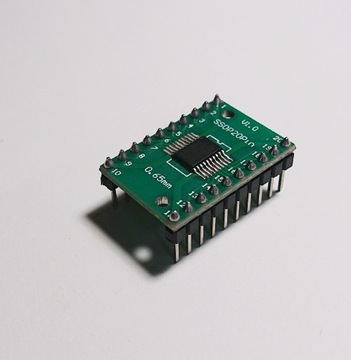 Mikrokontroler STM32 F030F4 ARM adapter DIP 2,54mm