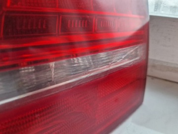 Lampa LED prawa tył klapa do Audi A8 D3 pęknięta