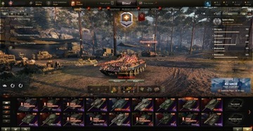 Konto World of Tanks 260/FOCH/183/121B + 35 VIII