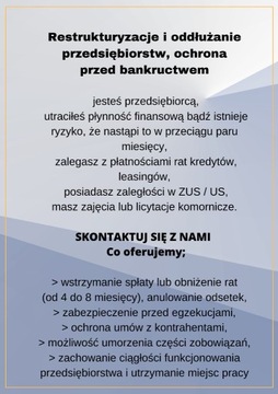 Restrukturyzacje i oddłużanie przedsiębiorstw