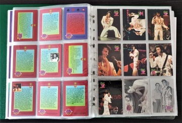 Elvis Presley - karty kolekcjonerskie USA