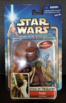 Vintage 2002 Hasbro Star Wars Yoda Jedi Master