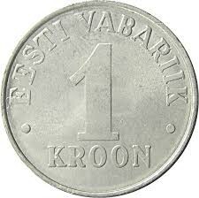 Estonia 1 kroon 1993