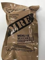 USA MRE Menu 15: MEXICAN STYLE CHICKEN STEW