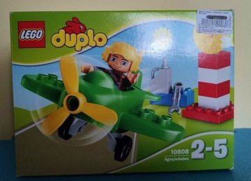 Lego Duplo zielony samolot 10808 