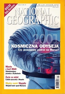 National Geographic - kompletny rocznik 2001