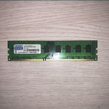 Pamięć RAM - GOODRAM DDR3, 2 GB, 1333MHz, CL9