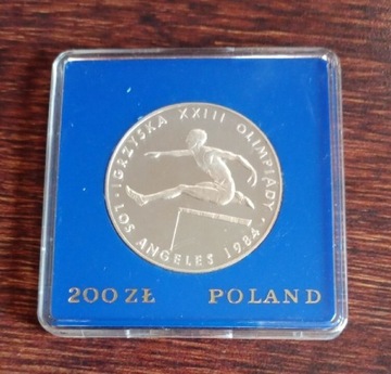 200zł 1984r. Igrzyska XXIII olimpiady