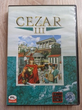 Gra komputerowa PC Cezar 3 PL retro stara premierowe wydanie