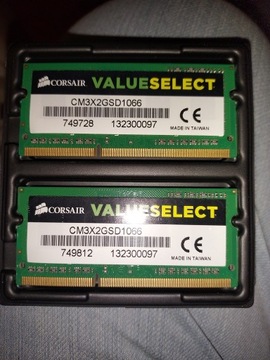 PAMIĘĆ DDR3 CORSAIR 4GB  2X2 MAC