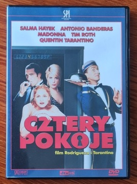 Cztery pokoje - film Rodrigueza i Tarantino DVD