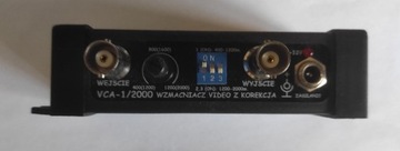Wzmacniacz wideo z korekcją VCA-1/2000