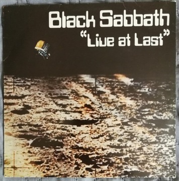 Black Sabbath - Live At Last... LP. EX.