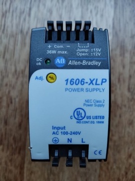 Allen Bradley 1606-XLP36C zasilacz 12-15V 2A fvat