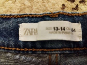 Szorty jeansowe Zara 164