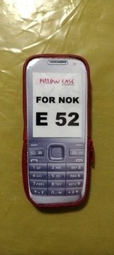 POKROWIEC SATYNOWY NA ZAMEK NOKIA E52 NOWY