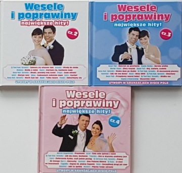 Wesele i poprawiny - 3 X CD z książeczką