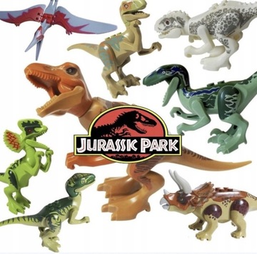 Figurki Jurassic World Dinozaury 8 szt Okazja 24H!