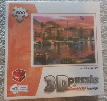 Puzzle 3D 500elementów