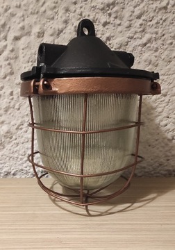 Lampa przemysłowa.Loft PRL ZAOS 