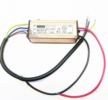 ZASILACZ do naswietlacza COB 30W 900mA 230V