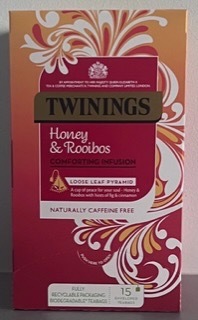 Twinings Honey & Rooibos 15 piramidek