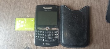 Telefon Blackberry 8800 + etui uszkodzona bateria 
