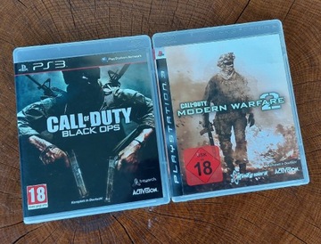Call of Duty Black Ops + Call of Duty Modern Warfare 2 PS3